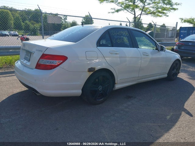 2011 Mercedes-benz C 300 4matic მანქანა იყიდება აუქციონზე, vin: WDDGF8BB5BF612114, აუქციონის ნომერი: 12640988