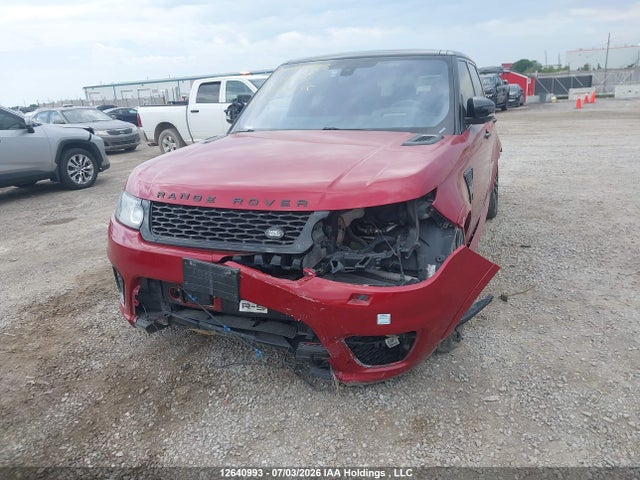 Aukcja sprzedaży 2016 Land Rover Range Rover Sport V8 Supercharged, vin: SALWZ2EF7GA591076, numer aukcji: 12640993