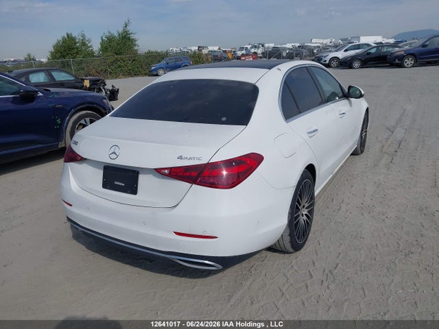 Продаж на аукціоні авто 2024 Mercedes-benz C 300 4matic, vin: W1KAF4HB5RR201598, номер лоту: 12641017