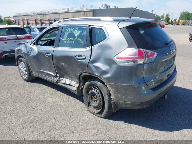 2014 Nissan Rogue S/sl/sv მანქანა იყიდება აუქციონზე, vin: 5N1AT2MV3EC835573, აუქციონის ნომერი: 12641031