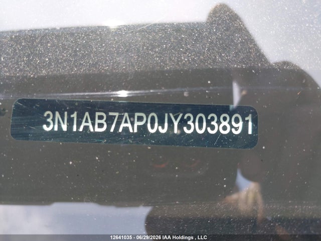 Aukcja sprzedaży 2018 Nissan Sentra S/sv/sr/sl, vin: 3N1AB7AP0JY303891, numer aukcji: 12641035