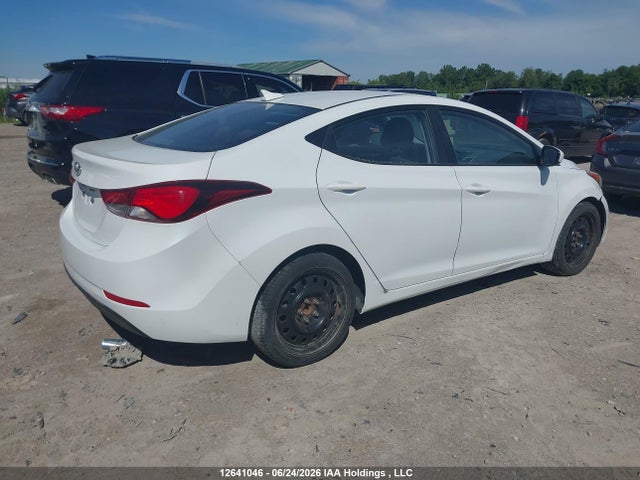 Продаж на аукціоні авто 2016 Hyundai Elantra Gl, vin: 5NPDH4AE8GH796411, номер лоту: 12641046