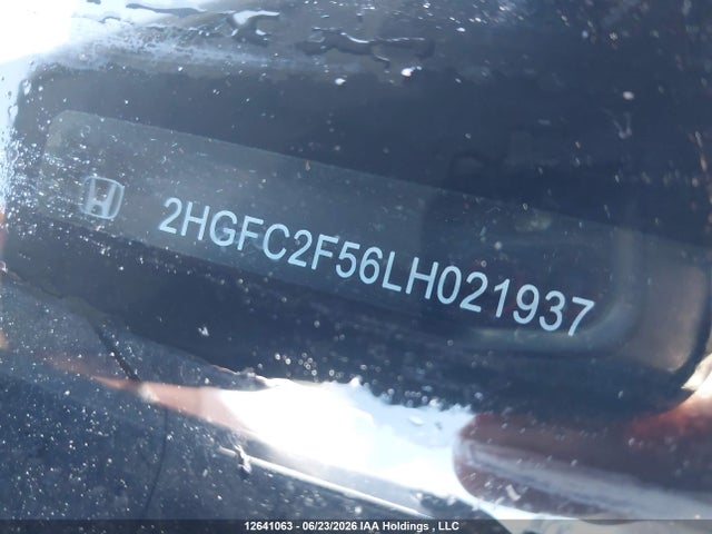 Honda Civic Lx 2020 2HGFC2F56LH021937 Image 19