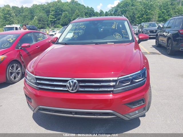 Продажа на аукционе авто 2021 Volkswagen Tiguan Highline, vin: 3VV4B7AX3MM129256, номер лота: 12641095
