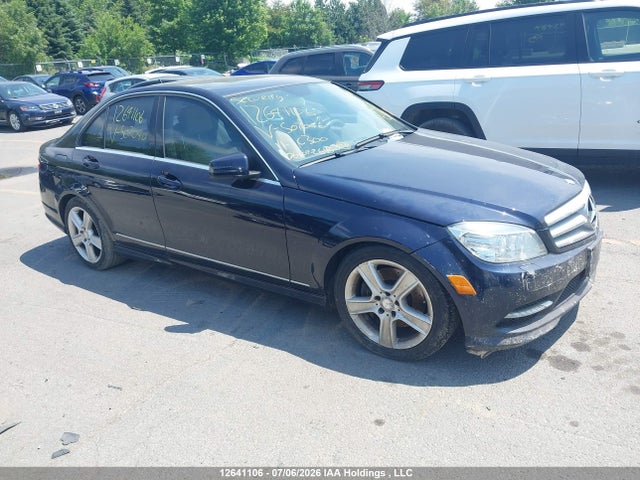 12641106 :رقم المزاد ، WDDGF8BB7BA507040 vin ، 2011 Mercedes-benz C 300 4matic مزاد بيع