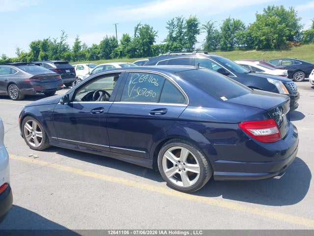 12641106 :رقم المزاد ، WDDGF8BB7BA507040 vin ، 2011 Mercedes-benz C 300 4matic مزاد بيع