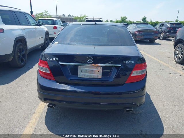 12641106 :رقم المزاد ، WDDGF8BB7BA507040 vin ، 2011 Mercedes-benz C 300 4matic مزاد بيع