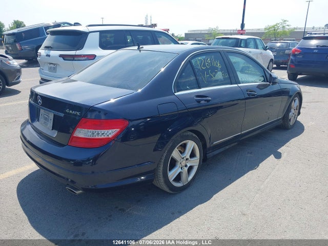 12641106 :رقم المزاد ، WDDGF8BB7BA507040 vin ، 2011 Mercedes-benz C 300 4matic مزاد بيع