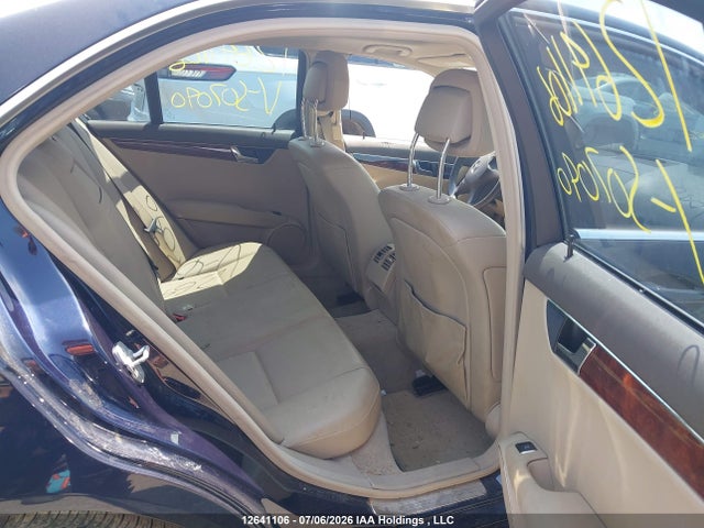 12641106 :رقم المزاد ، WDDGF8BB7BA507040 vin ، 2011 Mercedes-benz C 300 4matic مزاد بيع