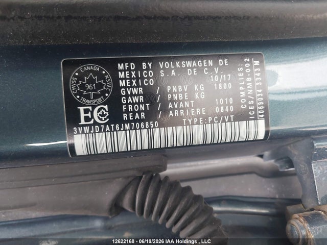 3VWJD7AT6JM706850 Volkswagen Beetle 2.0 Tsi Coast/2.0 Tsi Trendline