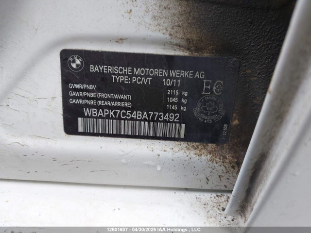 Продаж на аукціоні авто 2011 Bmw 328i Xdrive, vin: WBAPK7C54BA773492, номер лоту: 12601607
