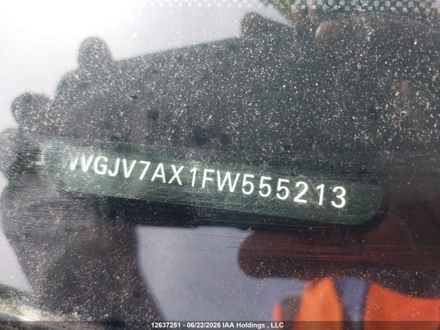 Продаж на аукціоні авто 2015 Volkswagen Tiguan Comfortline/highline/special Edition/trendline, vin: WVGJV7AX1FW555213, номер лоту: 12637251