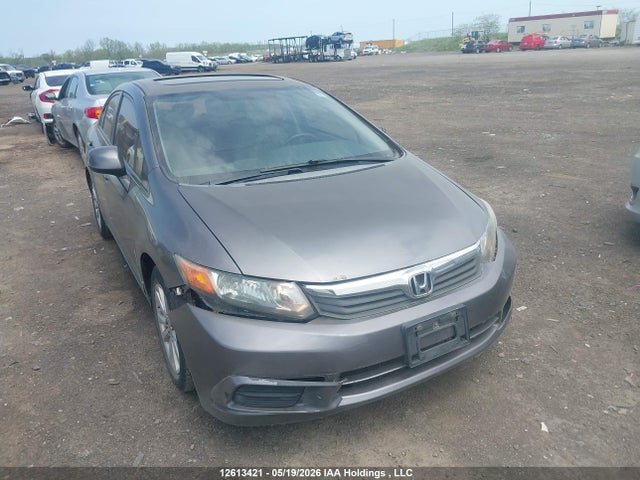 12613421 :رقم المزاد ، 2HGFB2F57CH029029 vin ، 2012 Honda Civic Ex مزاد بيع