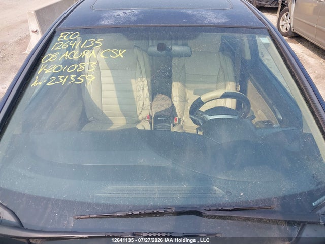 2008 Acura Csx მანქანა იყიდება აუქციონზე, vin: 2HHFD565X8H201083, აუქციონის ნომერი: 12641135