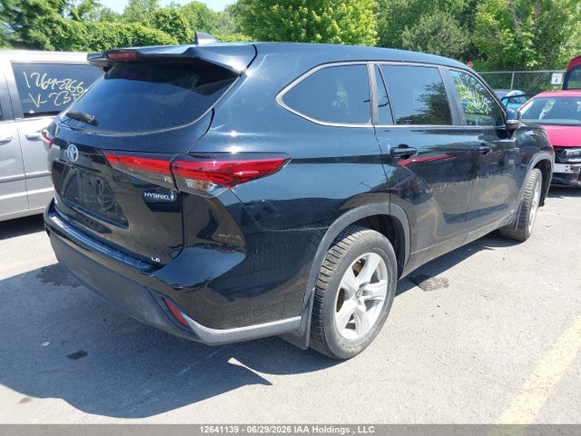 12641139 :رقم المزاد ، 5TDBBRCHXPS577957 vin ، 2023 Toyota Highlander Hybrid Le مزاد بيع
