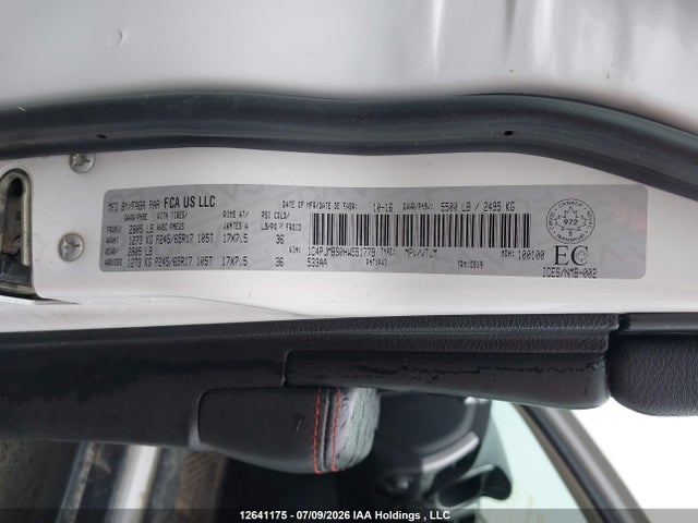 Jeep Cherokee Trailhawk 2017 1C4PJMBS0HW551779 Image 19