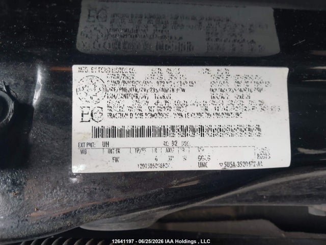 12641197 :رقم المزاد ، 1FADP3N2XFL309125 vin ، 2015 Ford Focus Titanium مزاد بيع