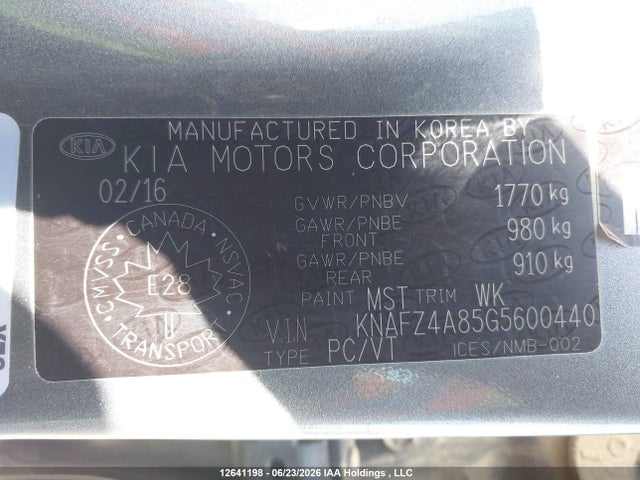 KIA FORTE EX 2016 KNAFZ4A85G5600440 Image 19