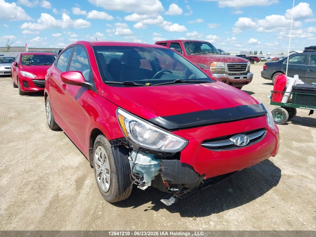 12641210 :رقم المزاد ، KMHCT4AE5GU989191 vin ، 2016 Hyundai Accent Se مزاد بيع