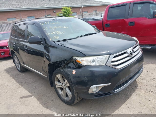 2013 Toyota Highlander მანქანა იყიდება აუქციონზე, vin: 5TDBK3EH9DS247801, აუქციონის ნომერი: 12641212