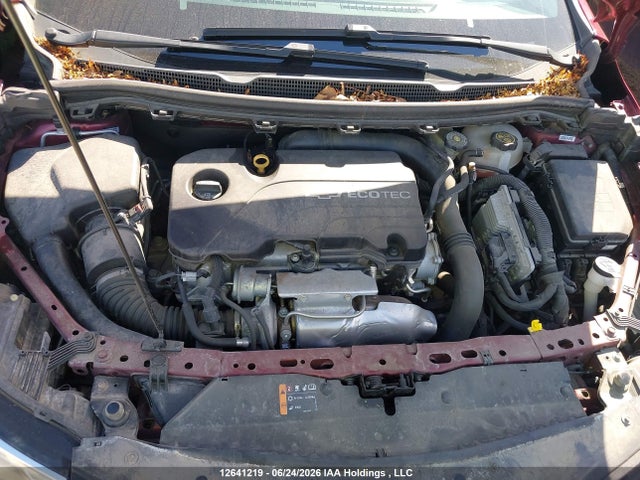 12641219 :رقم المزاد ، 1G1BE5SM7G7261739 vin ، 2016 Chevrolet Cruze Lt Auto مزاد بيع