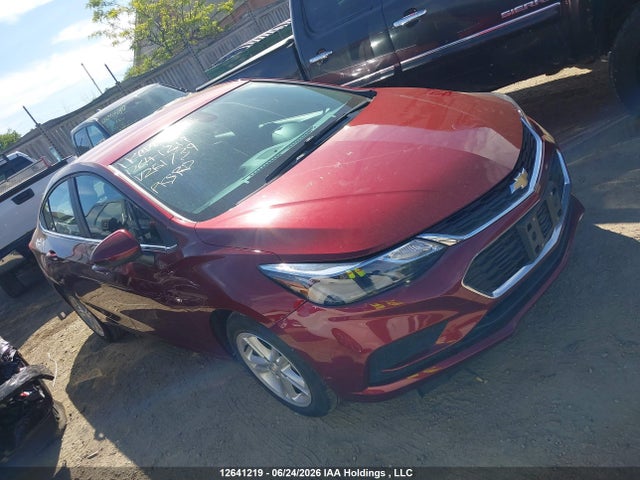 12641219 :رقم المزاد ، 1G1BE5SM7G7261739 vin ، 2016 Chevrolet Cruze Lt Auto مزاد بيع