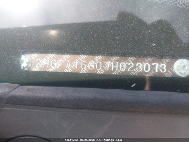 2007 Honda Civic Dx მანქანა იყიდება აუქციონზე, vin: 2HGFA16307H023073, აუქციონის ნომერი: 12641222