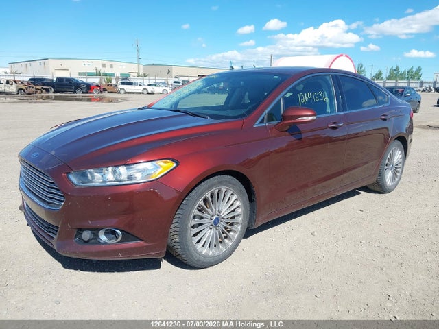 12641236 :رقم المزاد ، 3FA6P0D93FR270451 vin ، 2015 Ford Fusion Titanium مزاد بيع