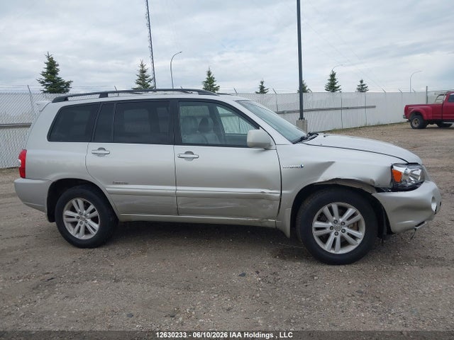 2006 Toyota Highlander Hybrid Limited 7-passenger მანქანა იყიდება აუქციონზე, vin: JTEEW21A760029006, აუქციონის ნომერი: 12630233