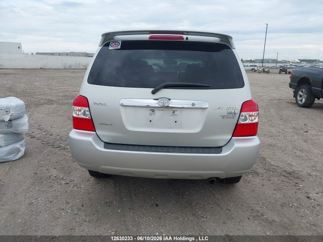 2006 Toyota Highlander Hybrid Limited 7-passenger მანქანა იყიდება აუქციონზე, vin: JTEEW21A760029006, აუქციონის ნომერი: 12630233