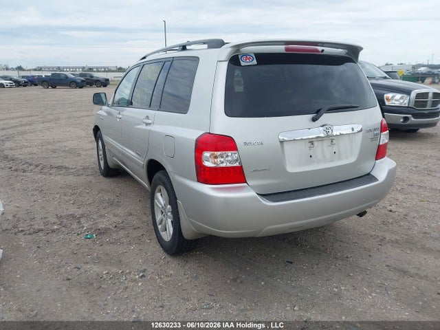 2006 Toyota Highlander Hybrid Limited 7-passenger მანქანა იყიდება აუქციონზე, vin: JTEEW21A760029006, აუქციონის ნომერი: 12630233