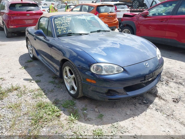 2001 Mazda Mx-5 Miata 1.8 მანქანა იყიდება აუქციონზე, vin: JM1NB353010209566, აუქციონის ნომერი: 12634338