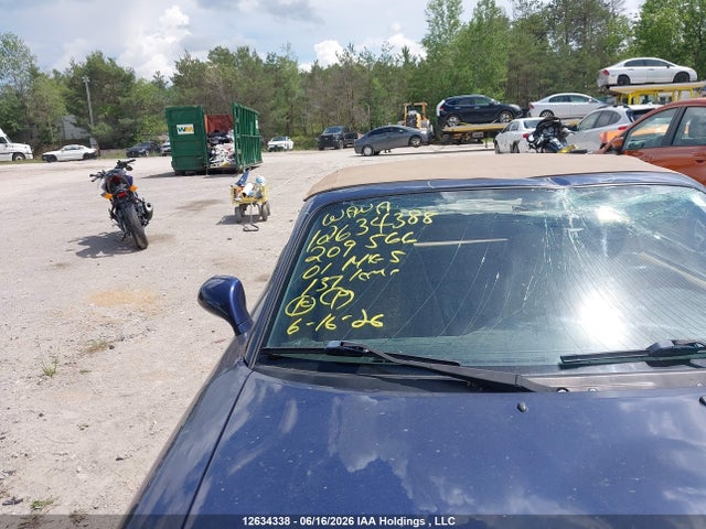 2001 Mazda Mx-5 Miata 1.8 მანქანა იყიდება აუქციონზე, vin: JM1NB353010209566, აუქციონის ნომერი: 12634338