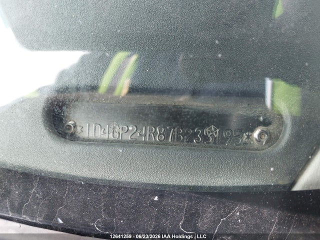 12641259 :رقم المزاد ، 1D4GP24R87B235195 vin ، 2007 Dodge Grand Caravan مزاد بيع
