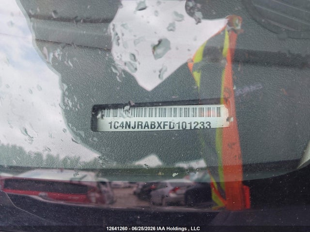 12641260 :رقم المزاد ، 1C4NJRABXFD101233 vin ، 2015 Jeep Patriot مزاد بيع