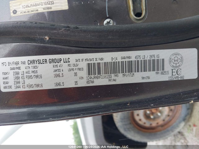 Jeep Patriot 2015 1C4NJRABXFD101233 Image 9