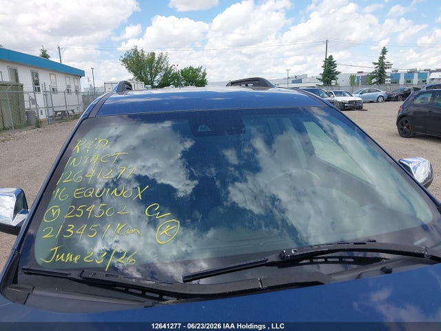 Продаж на аукціоні авто 2016 Chevrolet Equinox Ltz, vin: 2GNFLGE31G6254502, номер лоту: 12641277