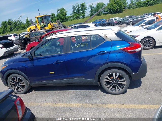 Продаж на аукціоні авто 2018 Nissan Kicks S/sr/sv, vin: 3N1CP5CU6JL511904, номер лоту: 12641284