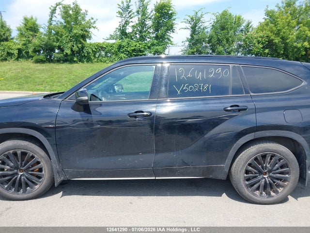 12641290 :رقم المزاد ، 5TDKDRBH4PS502781 vin ، 2023 Toyota Highlander L/le/xle/limited/platinum/xse مزاد بيع