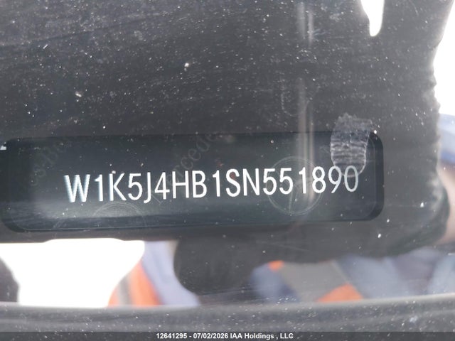 W1K5J4HB1SN551890 Mercedes-Benz Cla 250 Coupe 4matic