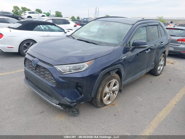 2019 Toyota Rav4 Hybrid Limited მანქანა იყიდება აუქციონზე, vin: 2T3DWRFV8KW003704, აუქციონის ნომერი: 12641297