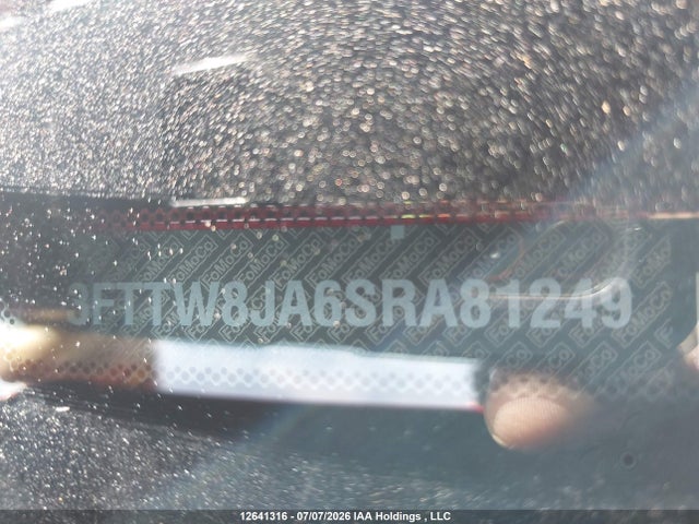 12641316 :رقم المزاد ، 3FTTW8JA6SRA81249 vin ، 2025 Ford Maverick Xlt مزاد بيع