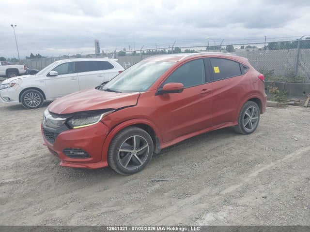 12641321 :رقم المزاد ، 3CZRU6H96KM100941 vin ، 2019 Honda Hr-v Touring مزاد بيع
