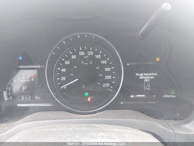 12641321 :رقم المزاد ، 3CZRU6H96KM100941 vin ، 2019 Honda Hr-v Touring مزاد بيع