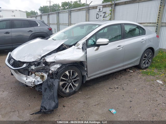 Honda Civic Lx 2014 2HGFB2F52EH001139 Image 2