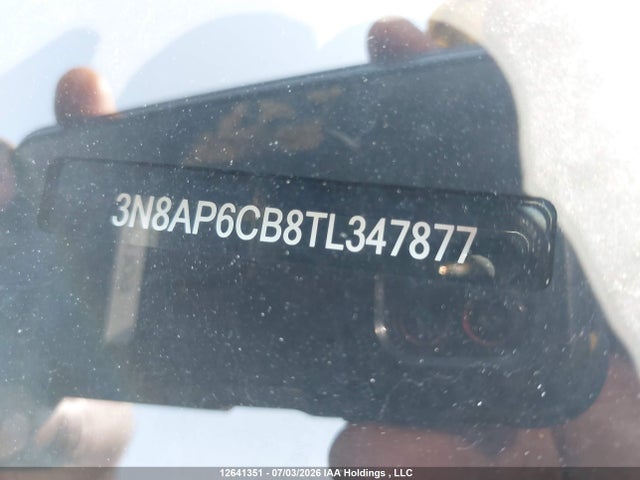 3N8AP6CB8TL347877 Nissan Kicks Sv Awd Cvt