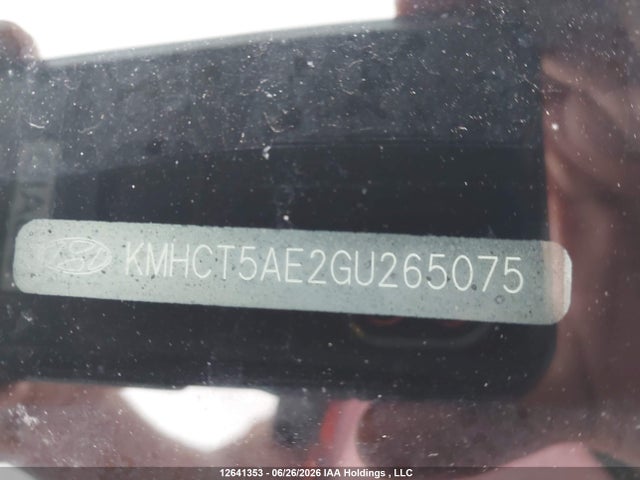 Aukcja sprzedaży 2016 Hyundai Accent, vin: KMHCT5AE2GU265075, numer aukcji: 12641353