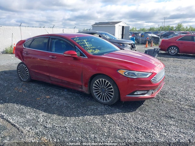 12641355 :رقم المزاد ، 3FA6P0HD1HR169037 vin ، 2017 Ford Fusion Se مزاد بيع