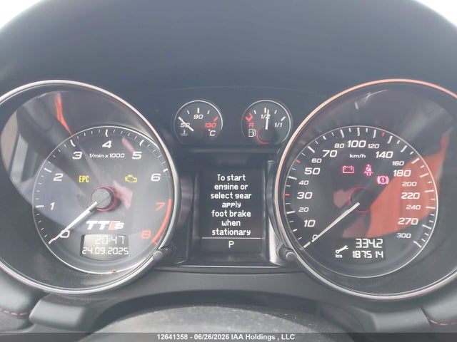 Продажа на аукционе авто 2010 Audi Tt S Coupe, vin: TRUB1AFK2A1019879, номер лота: 12641358