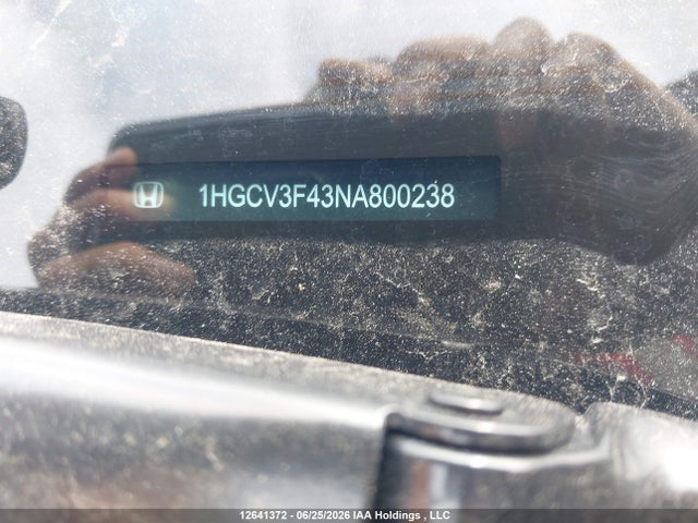 Продаж на аукціоні авто 2022 Honda Accord Hybrid, vin: 1HGCV3F43NA800238, номер лоту: 12641372